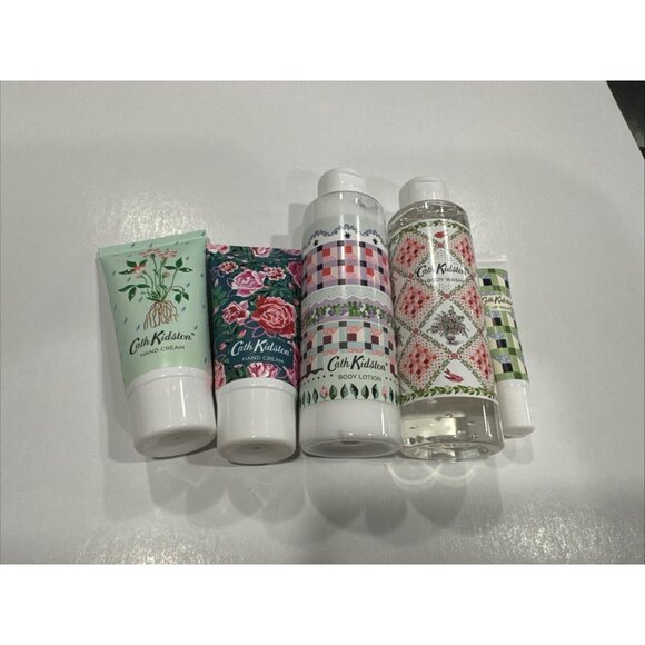 New Cath Kidston Roots & Raindrops Pamper Body Wash Cream Lip balm BB7 - Picture 1 of 3